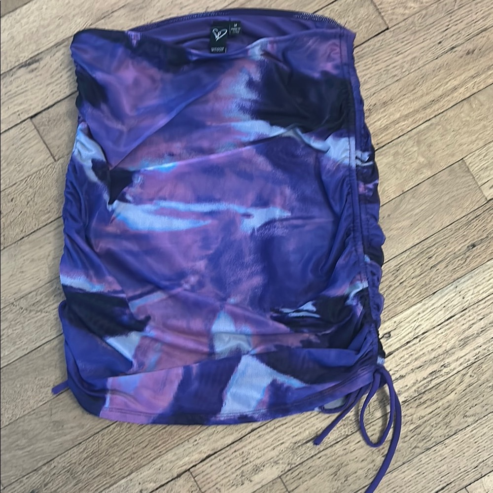 NWT Windsor Women’s Purple and Blue Cinched Top/ size M
